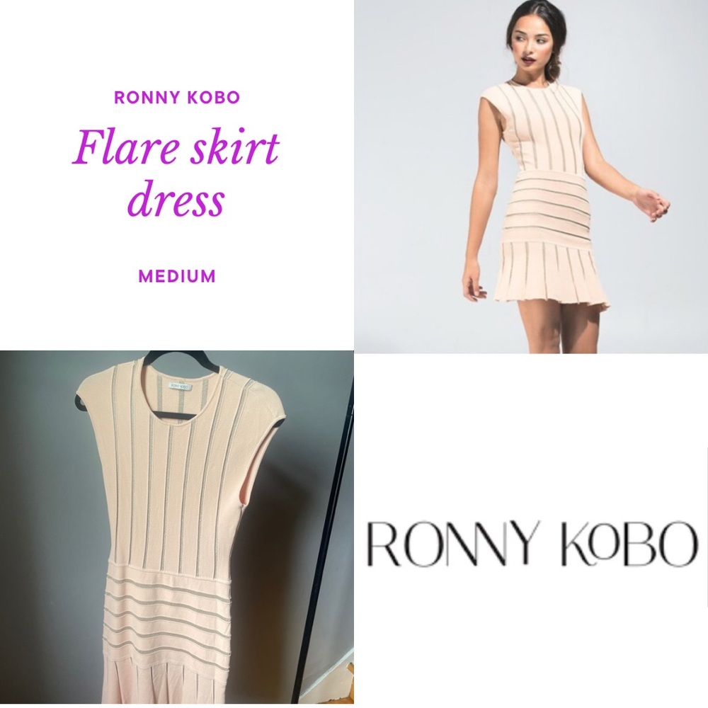 Flare Skirt Dress